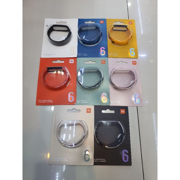 Jual Strap Mi band 6 / 7 Original tali jam xiaomi smartband Murah