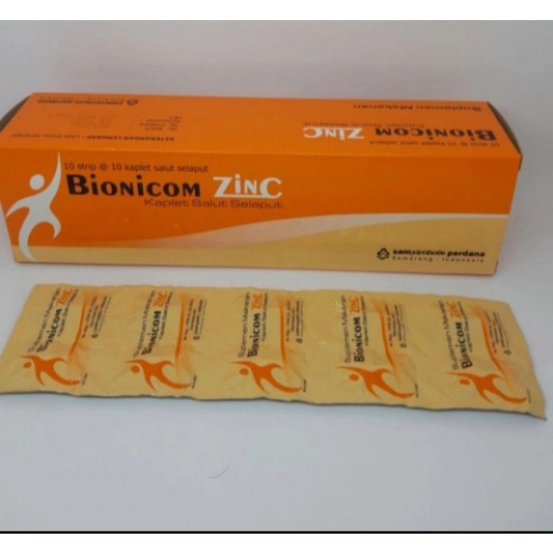 Jual Zinc 1box isi 10strip/Multivitamin dan Mineral Shopee