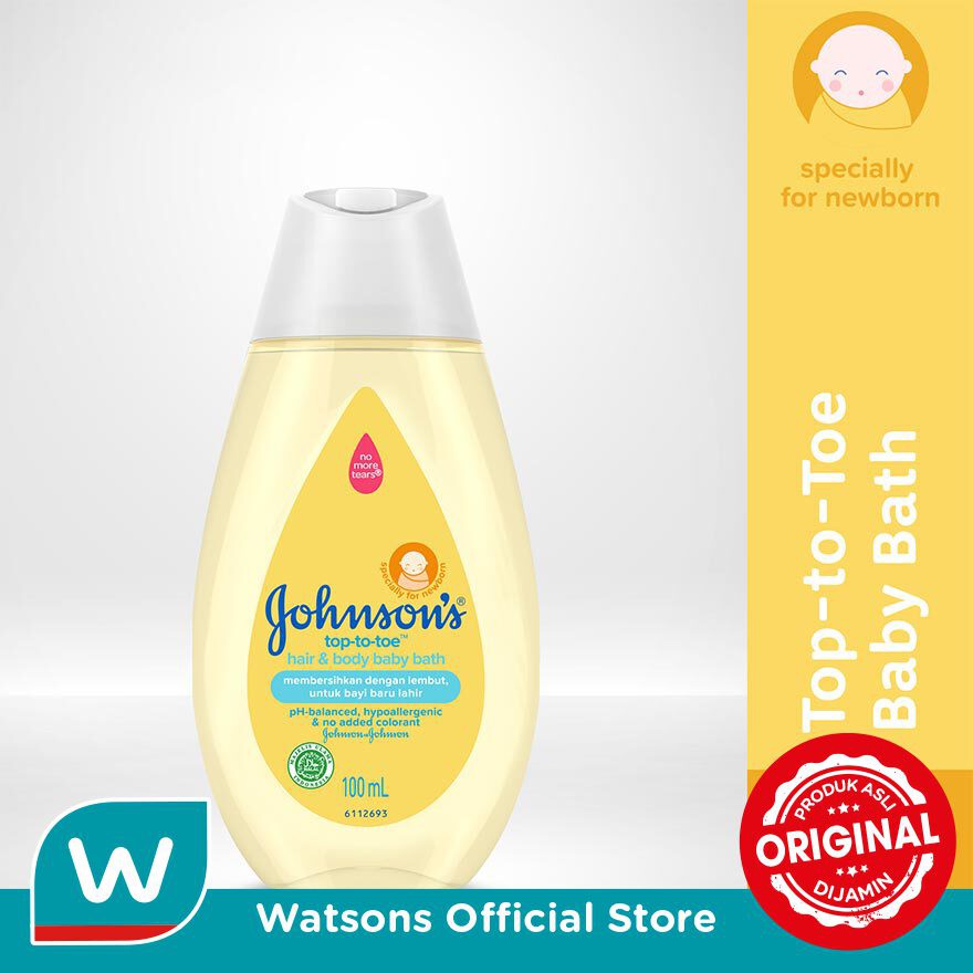 Jual Johnson's Baby Bath Top To Toe 100ml Shopee Indonesia