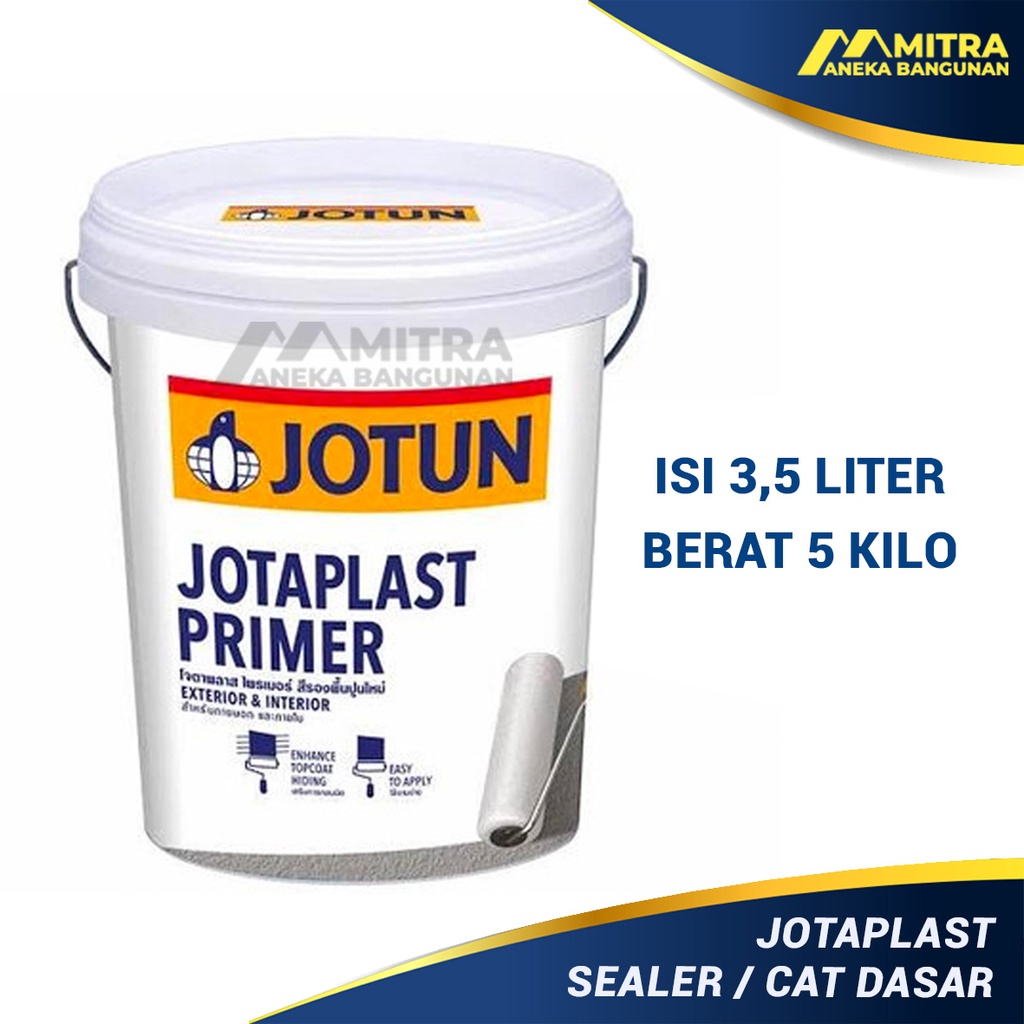 Jual CAT DASAR JOTUN JOTAPLAST PRIMER 3,5 LITER 5 KG / SEALER INTERIOR