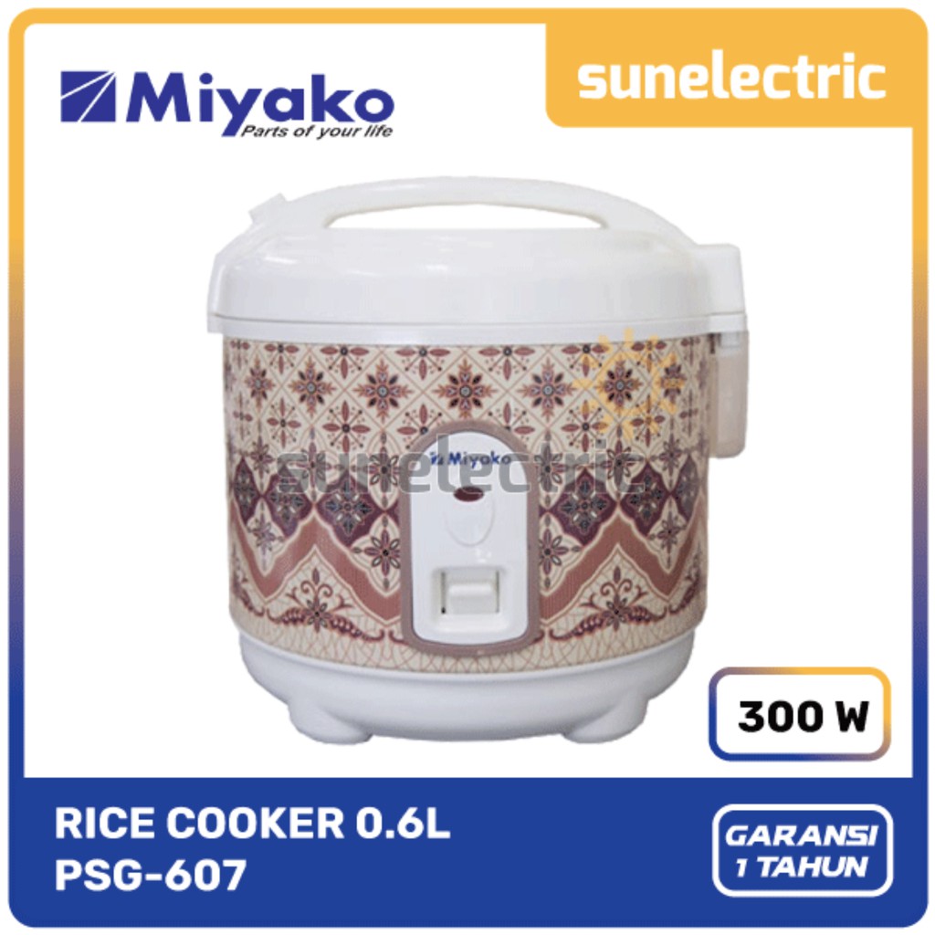 Jual Miyako PSG 607 Rice Cooker Mini / Penanak Nasi Kecil 0.6 Liter PSG