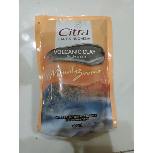 Jual citra volcanic clay bodywash mount Bromo 400ml Shopee Indonesia