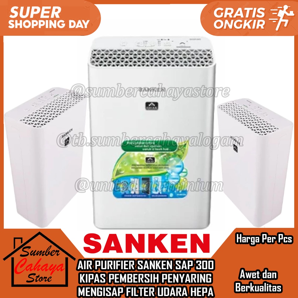 Jual Air Purifier HEPA Filter Penyaring Udara pemurnian penyaringan