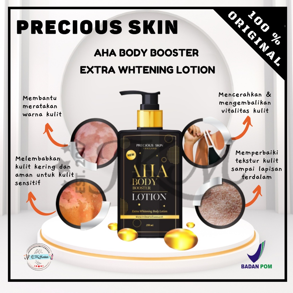 Jual PRECIOUS SKIN AHA BODY BOOSTER LOTION BPOM 250ML AHA LOTION AHA PRECIOUS SKIN AHA LOTION