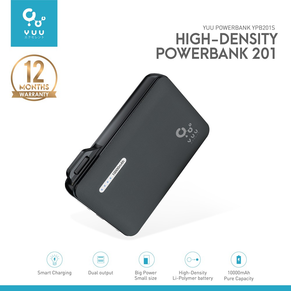 Jual Powerbank Pure 10000mAh With High Density LiPolymer YUU Shopee