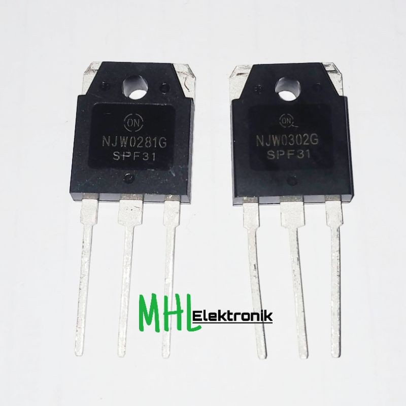 Jual Transistor NJW0302G Dan NJW0281G Transistor NJW 0302 G Dan NJW