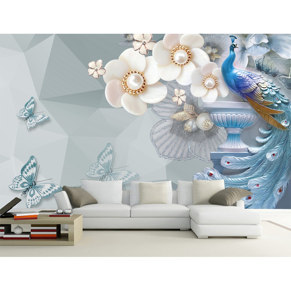 Jual Penjual wallstiker dinding wallpaper 3d custom, Wallpaper ukiran