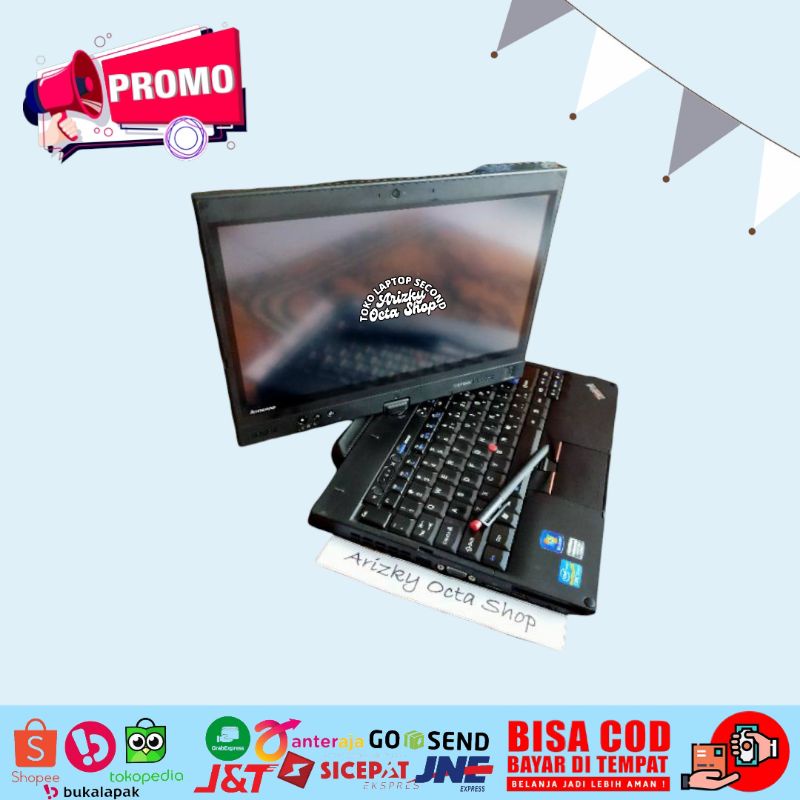 Jual TERMURAH Laptop Lenovo Thinkpad X220 Tab/Tablet core i5 ram 4gb hdd 320gb touch by pen