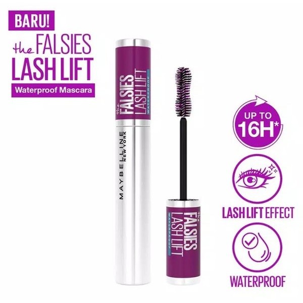 Jual MASCARA MAYBELLINE THE FALSIES LASH LIFT WATERPROOF MASCARA
