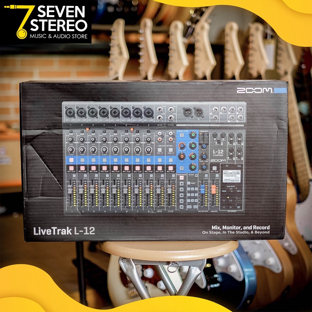 Jual Zoom LiveTrak L12 L12 Digital Mixer For Recording Multitrack