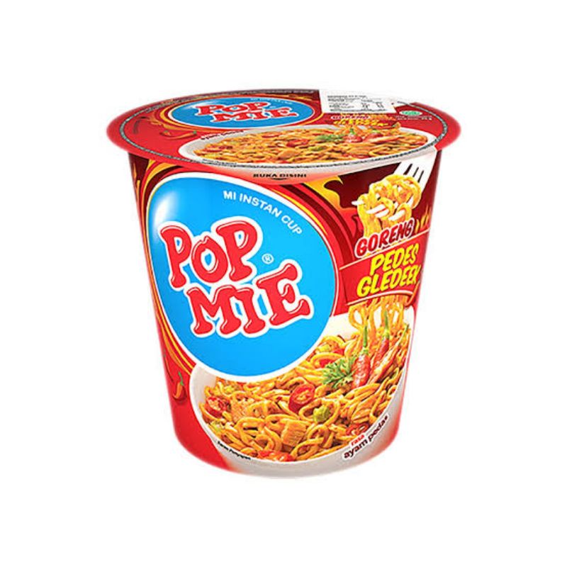 Jual Pop Mie Goreng Pedes Gledeek 75g Shopee Indonesia