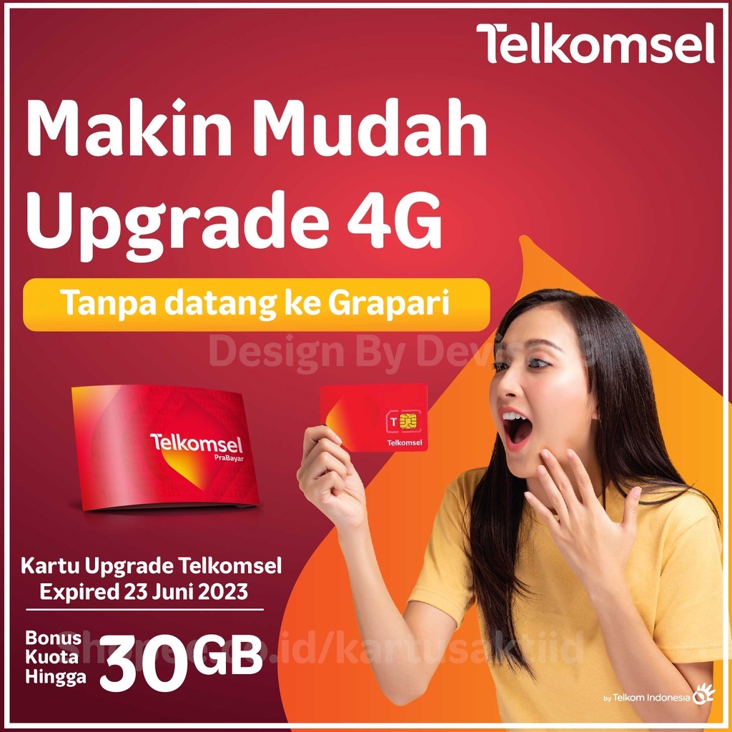 Jual Kartu Upgrade 4G Kartu Telkomsel Buat Upgrade 3G ke 4G Kartu Ota Telkomsel Upgrade 4G