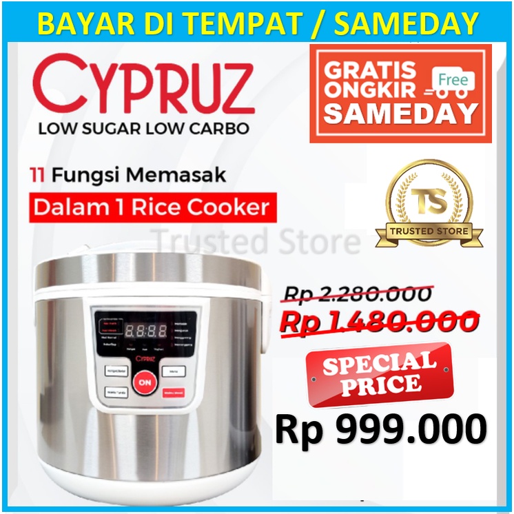Jual Cypruz Low Sugar Rice Cooker Ricecooker Low Carbo Cyprus Low