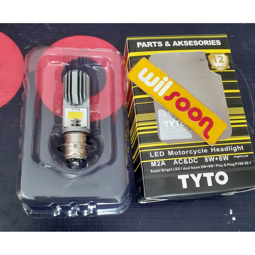 Jual Lampu Depan Motor / Motorcycle Headlight LED Bebek / Matic Tyto