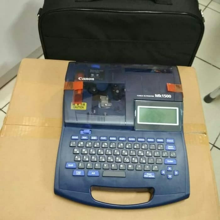Jual canon MK1500 mesin cetak label kabel / id cable printer / marker tube Shopee Indonesia