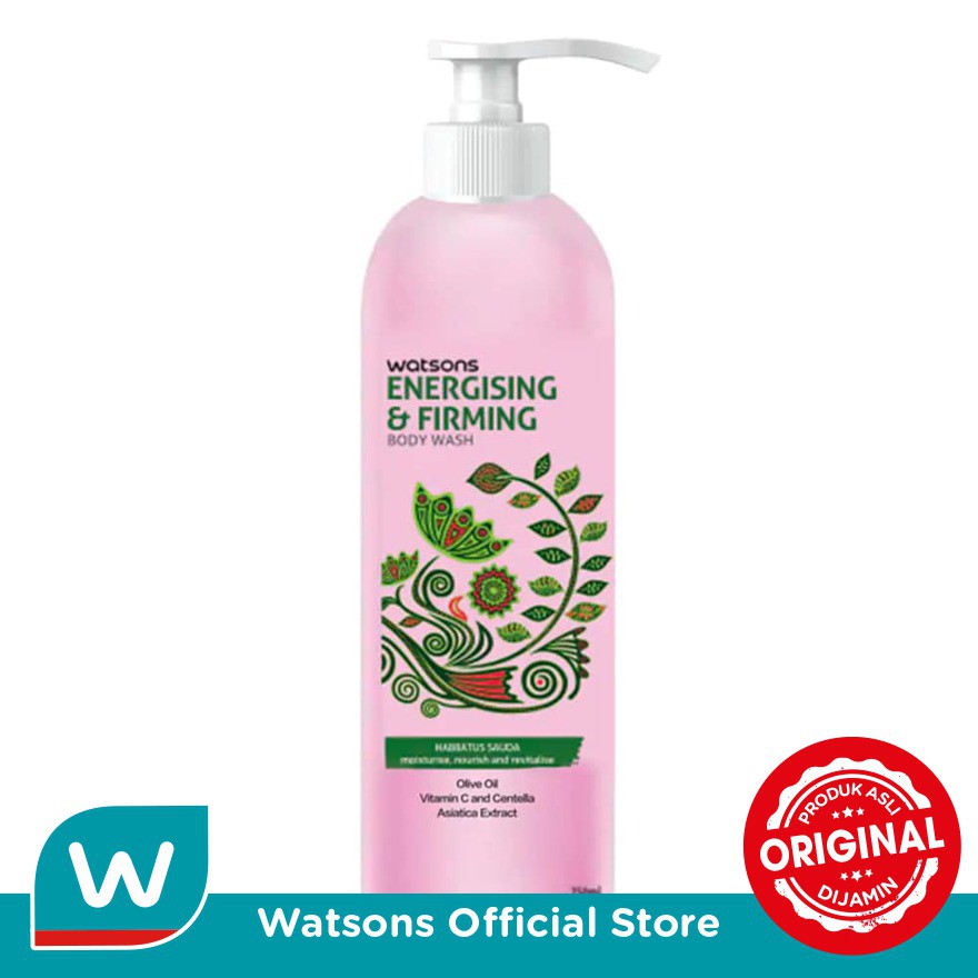 Jual Watsons Energizing & Firming Body Wash 750ml Shopee Indonesia