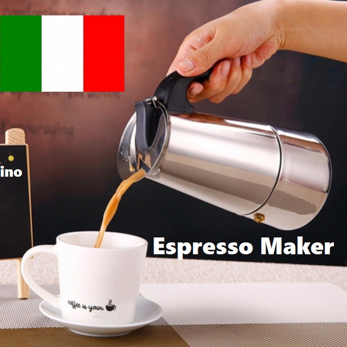 Jual ALAT PEMBUAT KOPI MOKA STAINLESS STEEL FULL SET TEKO KOPI COFFEE