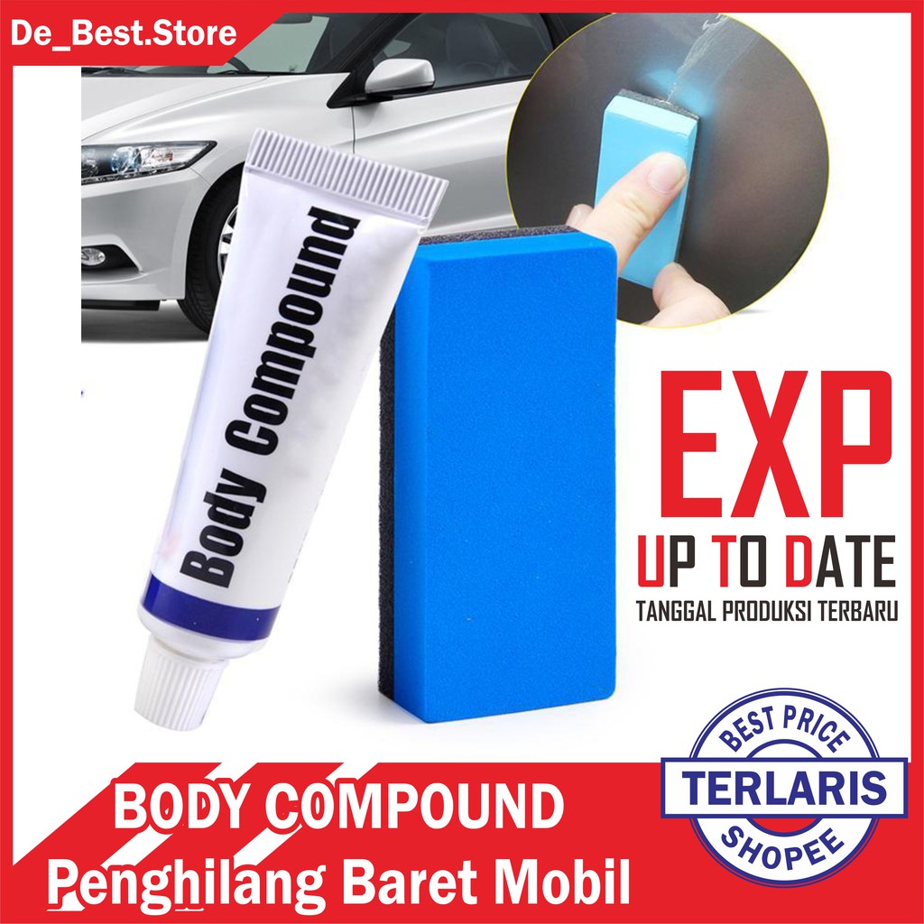 Jual Body Compound Scratch Clear Kit / Poles Mobil / Krim Penghilang
