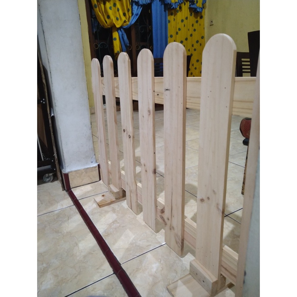 Jual PAGAR KAYU JATI BELANDA MURAH ORIGINAL Shopee Indonesia