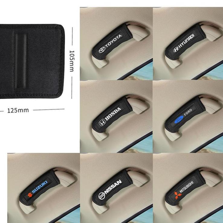 Jual Trend Sarung handle plafon Mobil Pelindun cover grip logo Mobil