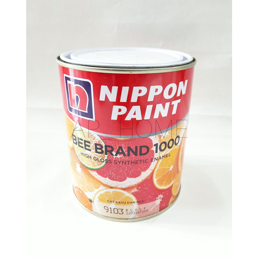 Jual Cat Besi Nippon Paint Bee Brand 1000 0.9 Liter Shopee Indonesia