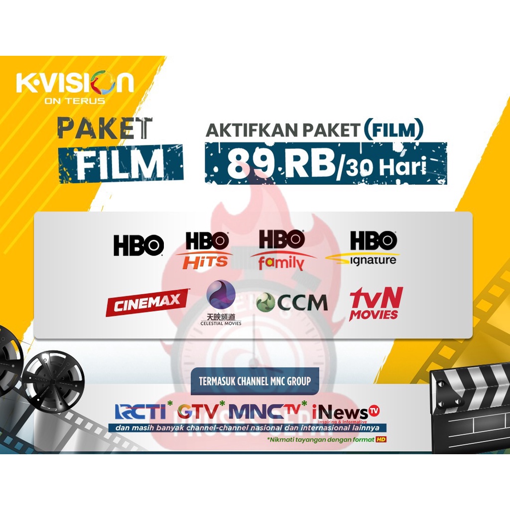 Jual Film KVision Paket Film KVision Bromo Cartenz dan GOL Shopee
