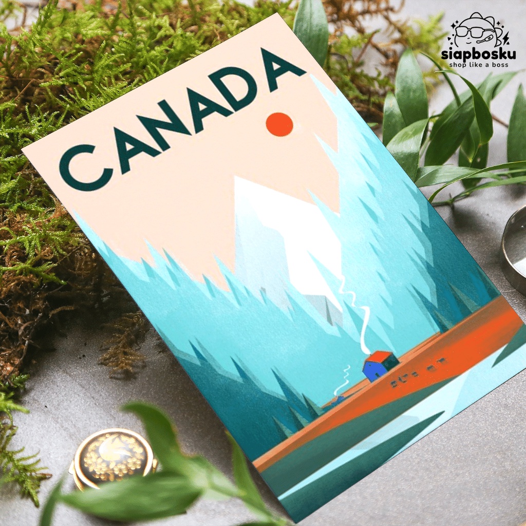 Jual PAINT BY NUMBER 20x30 CM AESTHETIC LANDSCAPE KANVAS PAINTING KIT