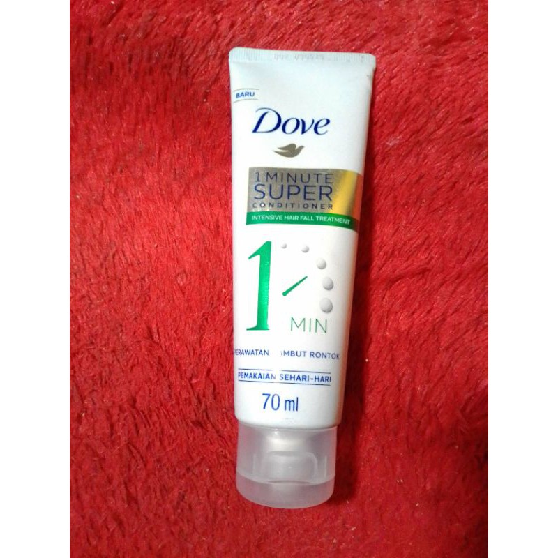 Jual Dove 1 minute super conditioner 70ml Shopee Indonesia