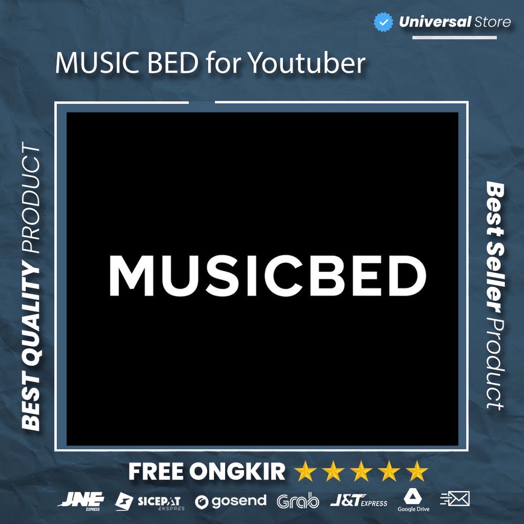 Jual Account Musicbed MUSIC BED for Youtuber Premium PRO VIP Private