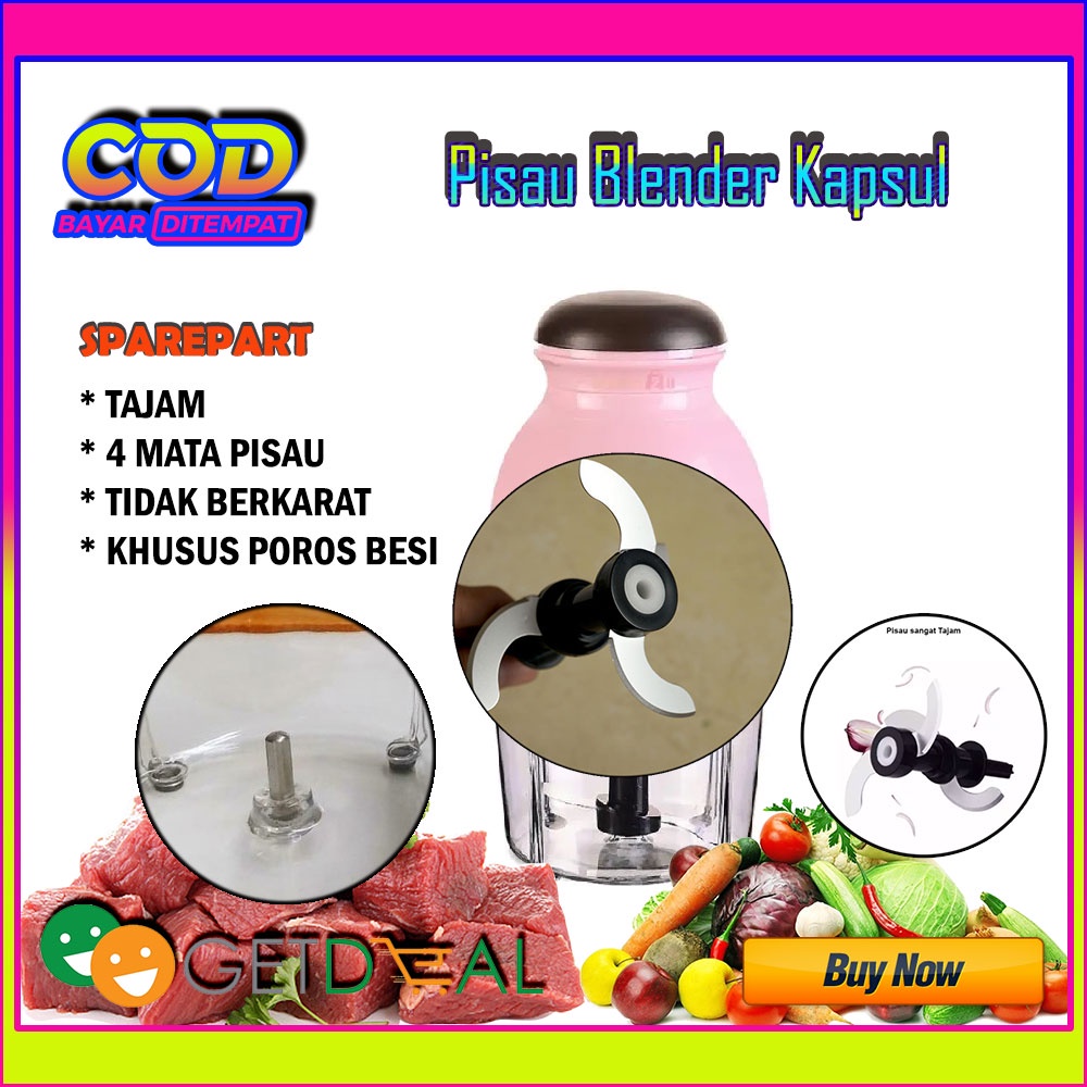 Jual [ORIGINAL] Pisau Blender Kapsul ORIGINAL / Hand Blender Capsule