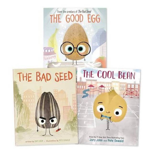 Jual Good egg / cool bean / bad seed / Couch potato Story book buku