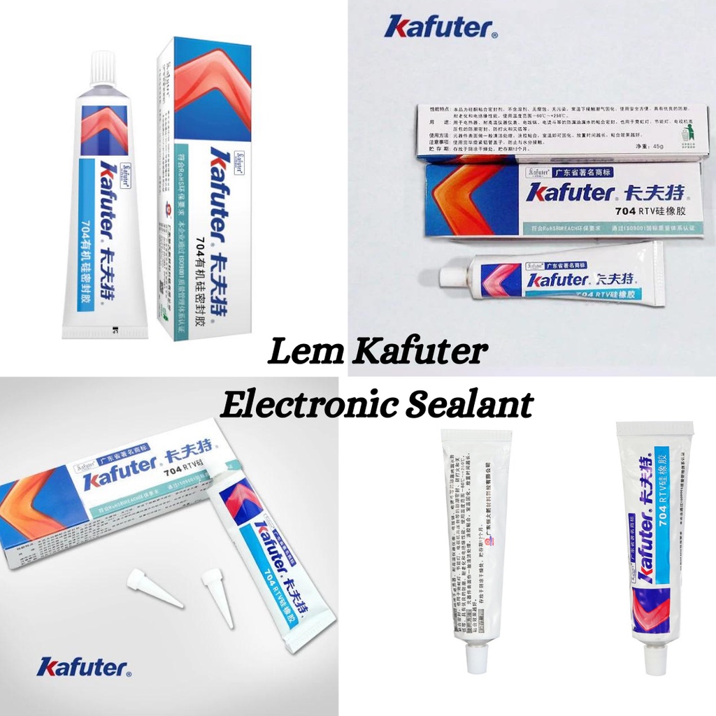 Jual Lem Kafuter 704 RTV Silicone Electronic Sealant Glue K704