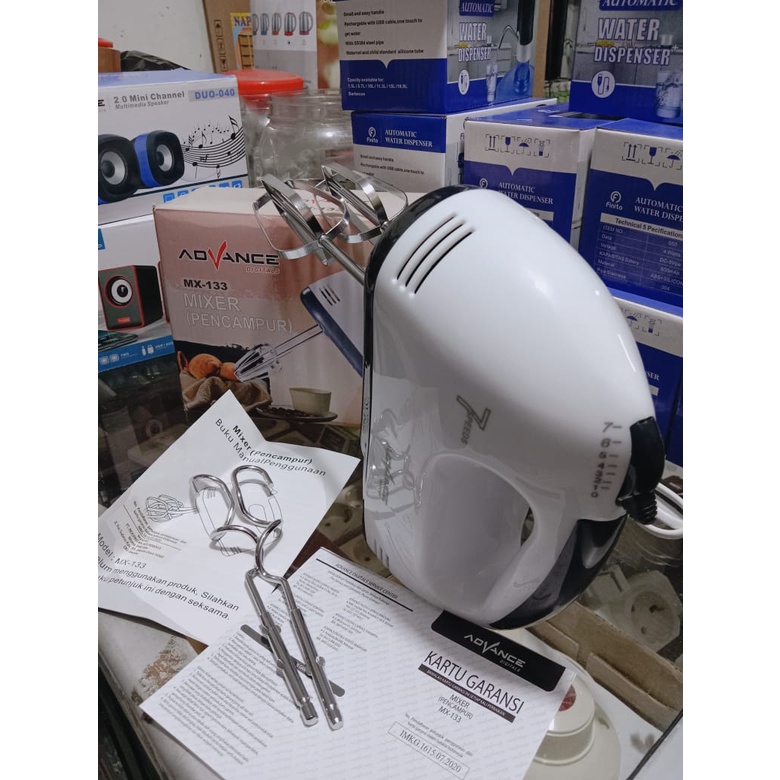 Jual BARU HANDMIXER ADVANCE mx133 MIXER TANGAN MURAH Shopee Indonesia