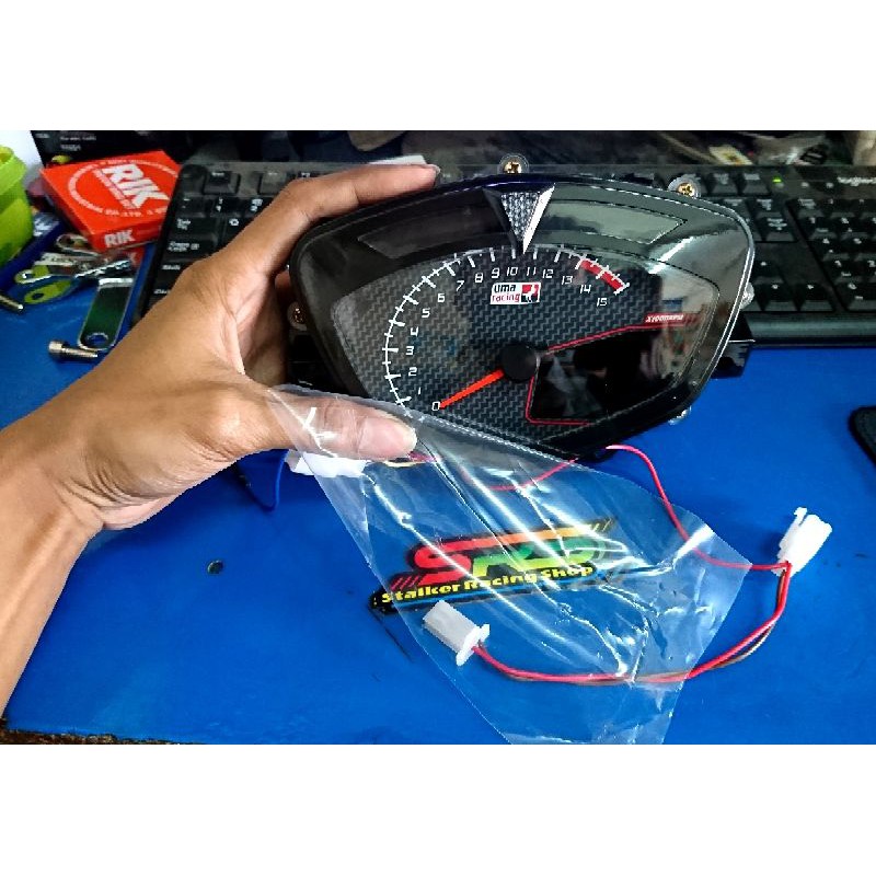 Jual SPEEDOMETER UMA digital JUPITER MX OLD 4speed VEGA R NEW Shopee