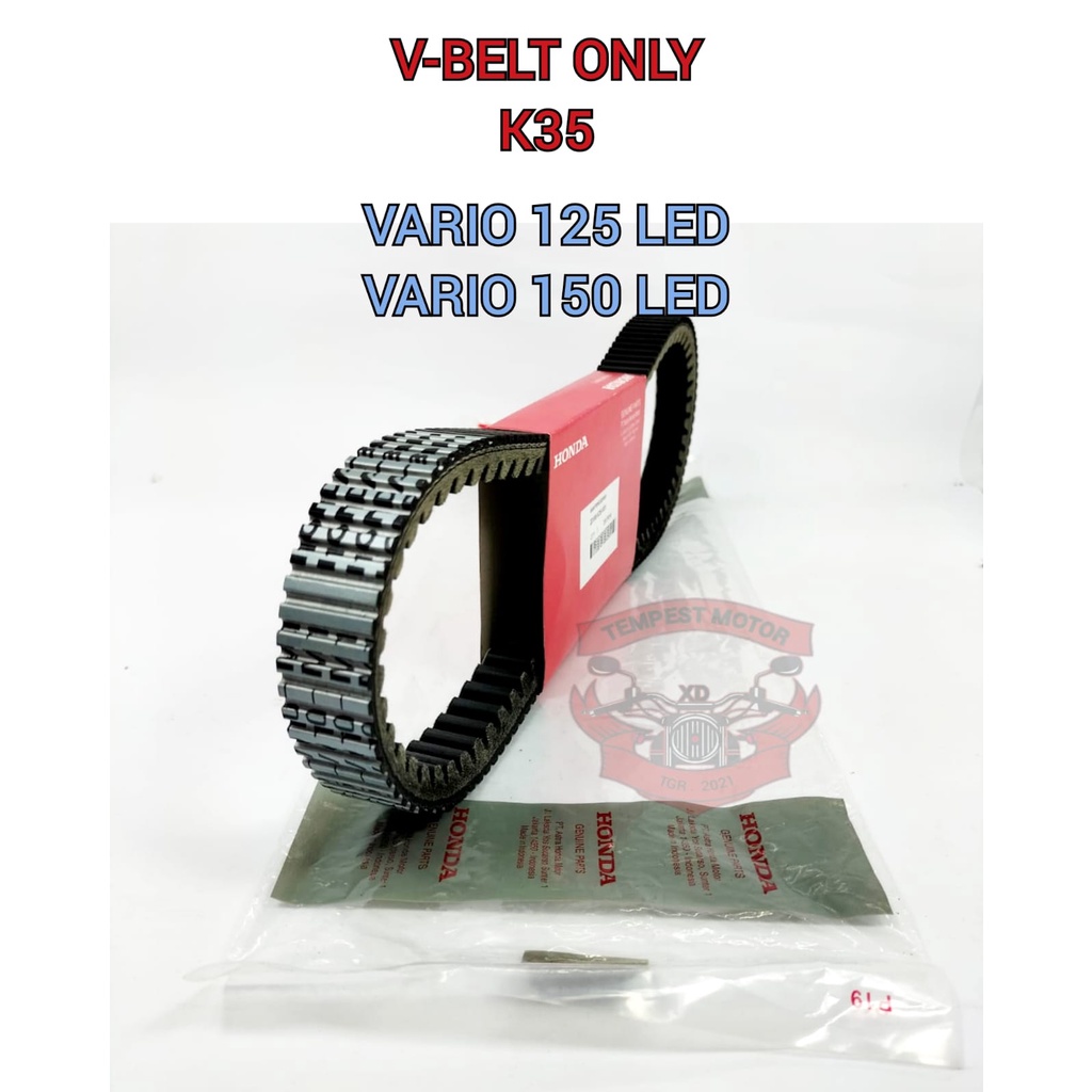 Jual VANBELT VBELT ONLY MOTOR HONDA K35 ASLI ORIGINAL PRESISI VARIO