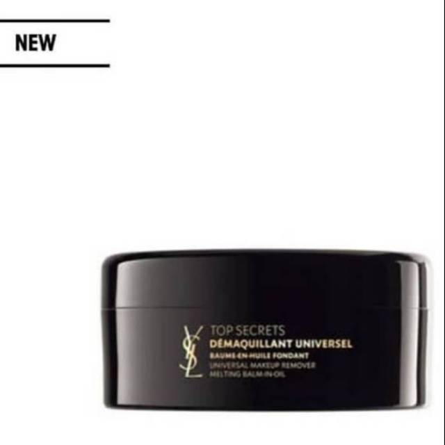 Jual YSL top secrets universal makeup remover melting balm in oil