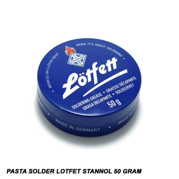 Jual LOTFETT Pasta Solder 50 gr / Minyak Solder Flux Soldering Paste
