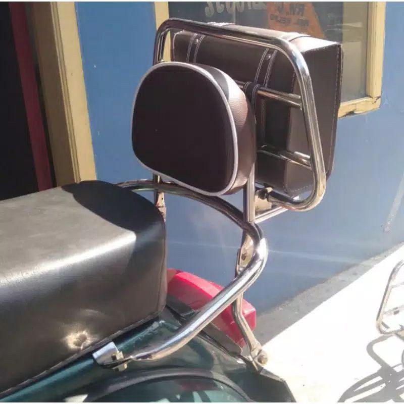 Jual backrack Vespa sprint,px,super,Exel,PS, exclusif,sudah sama tas
