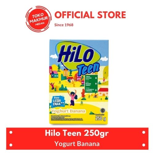 Jual HILO TEEN YOGURT BANANA 250GR Shopee Indonesia