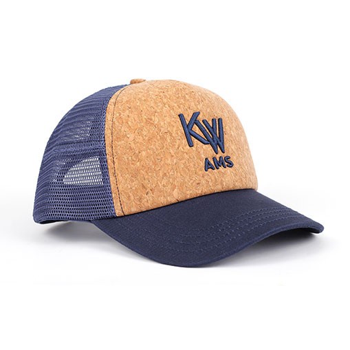 Jual Katewood Cork Trucker Cap Navy Cotton Visor Shopee Indonesia