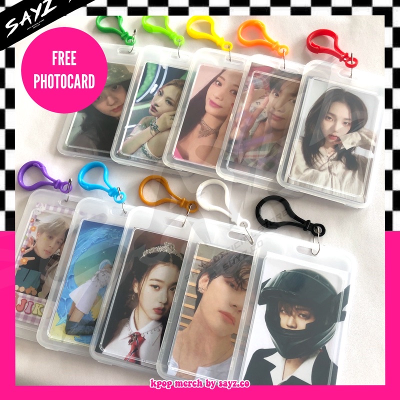 Jual [ READY ] Card Holder Plastik & Acrylic untuk tempat pc
