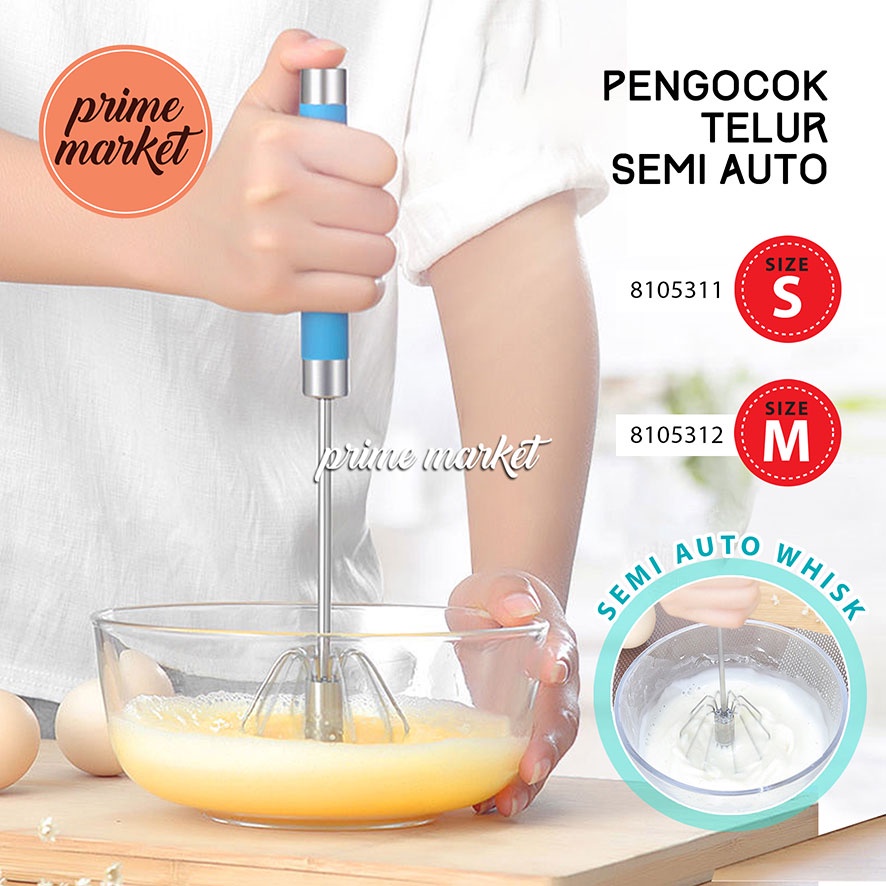 Jual Pengocok Telur Semi Auto Kocokan Telur Adonan Whisk Better Beater
