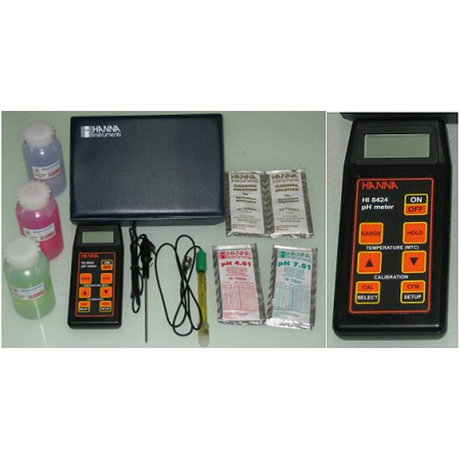 Jual HANNA HI8424 Portable pH meter Water Resistant Shopee Indonesia