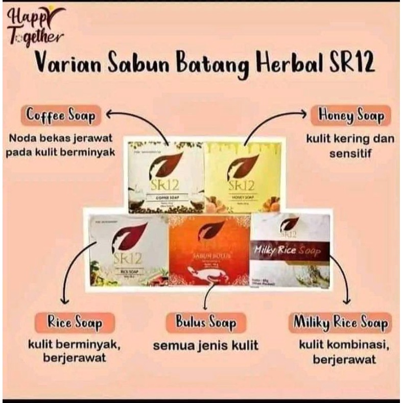 Jual soap SR12 Bulus kopi Rice milk Rice Honey Shopee