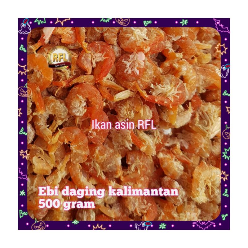 Jual ebi kering super / udang ebi daging 500 gram( KALIMANTAN