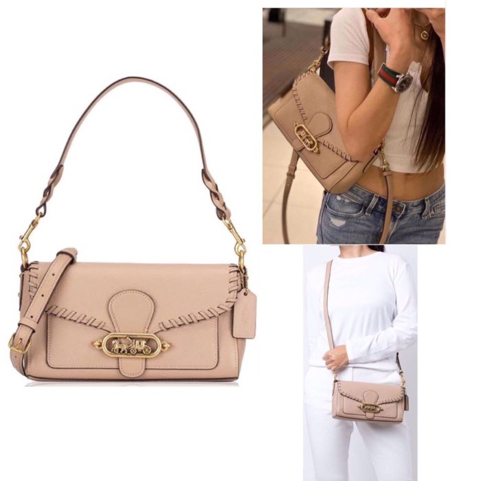 Jual COACH JADE CONVERTIBLE SHOULDER BAG BLACK Shopee Indonesia