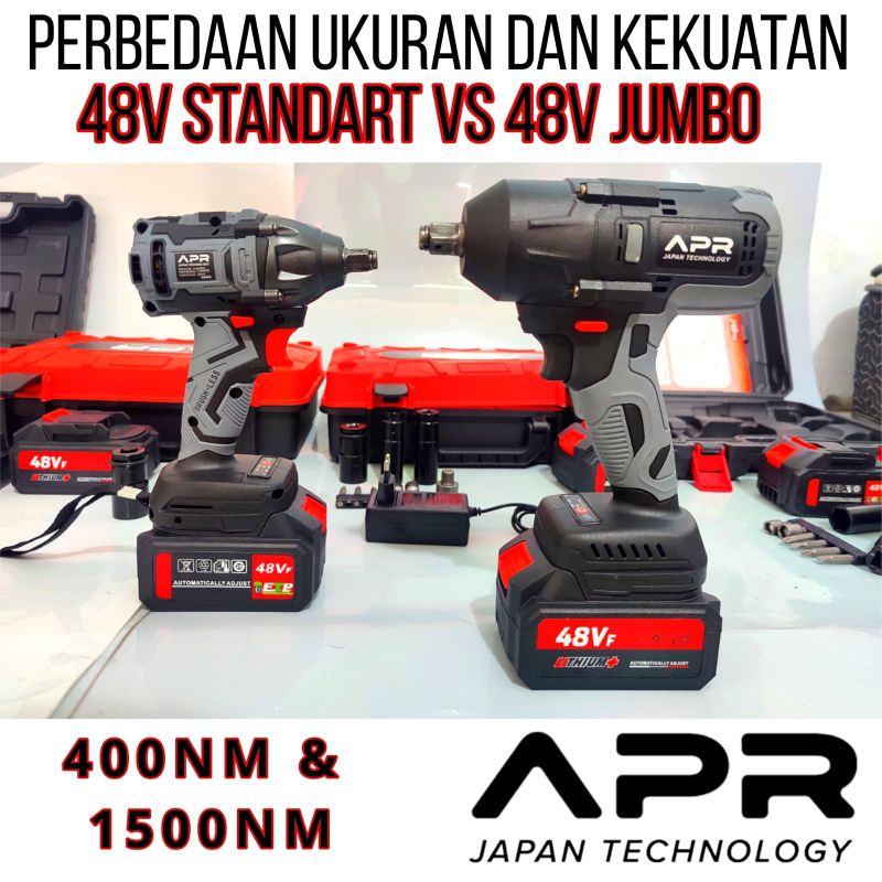 Jual PROMO Impact wrench APR JAPAN JUMBO 1500NM untuk baut ban truck