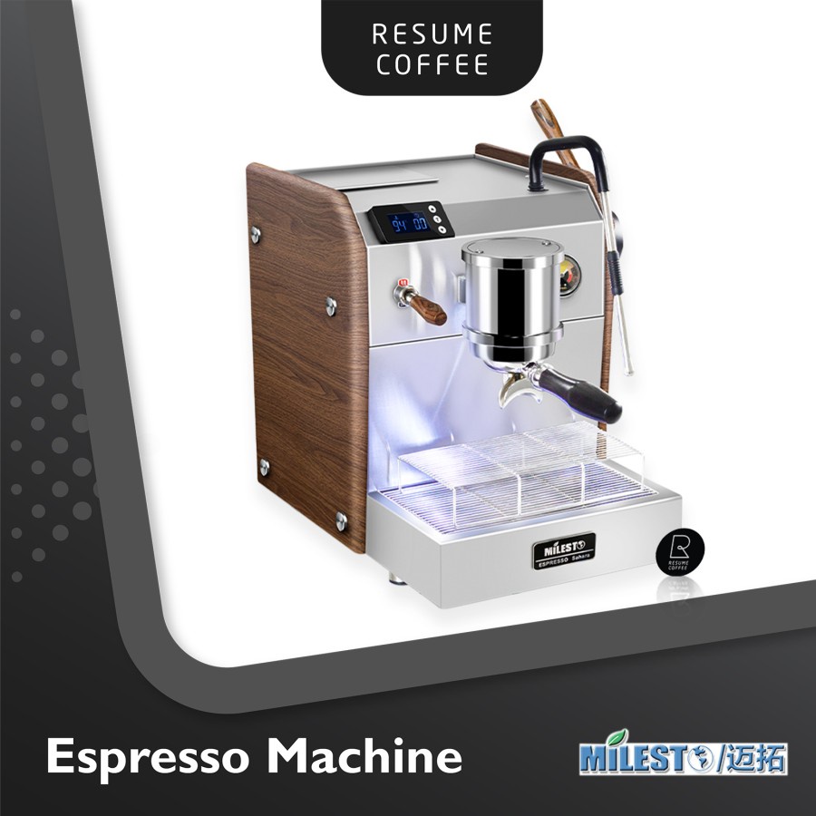 Jual Espresso Machine Milesto Sahara with Barista Tools Shopee Indonesia