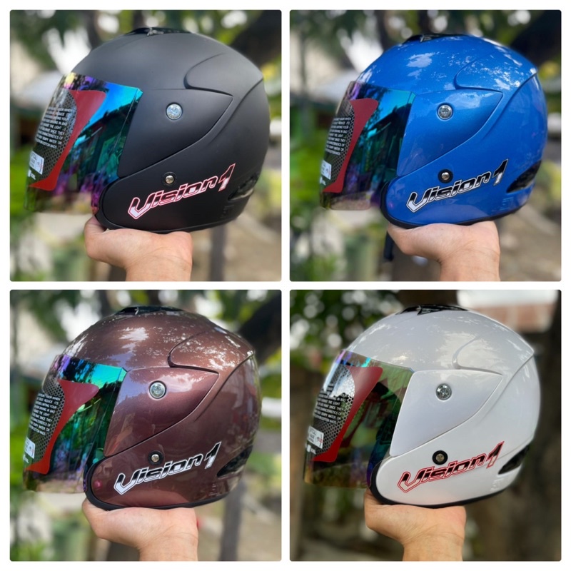 Jual [COD] TERMURAH HELM KYT VISION 1 SNI DOT, BERAT 1 KG (GRATIS