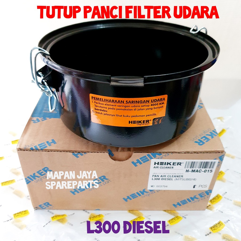 Jual HEIKER TUTUP PANCI FILTER UDARA L300 DIESEL SOLAR Shopee Indonesia